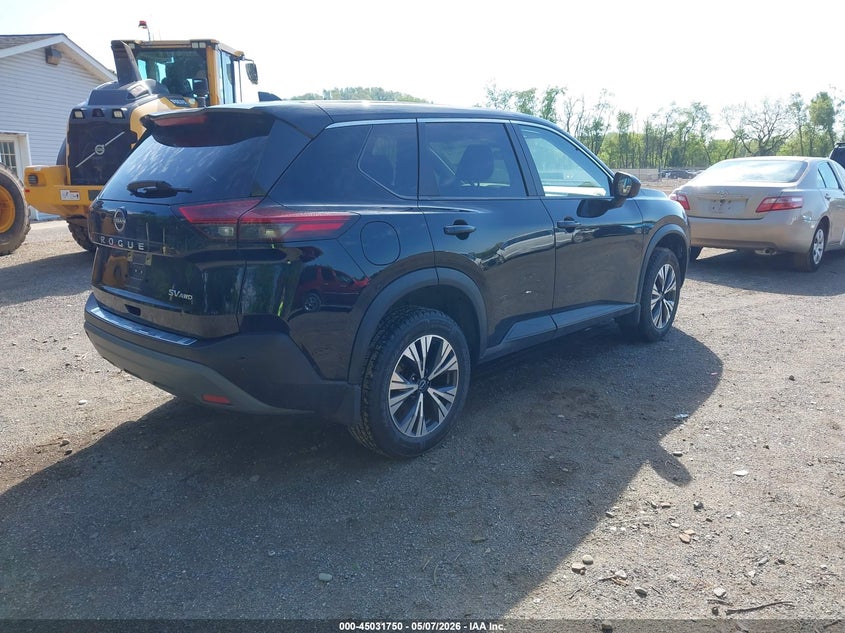 2023 Nissan Rogue VIN JN8BT3BB4PW496299 IAAI salvage auction — HAIL, Salvage (Ohio), sold $8,900 on 2026-07-06 (photo 4)