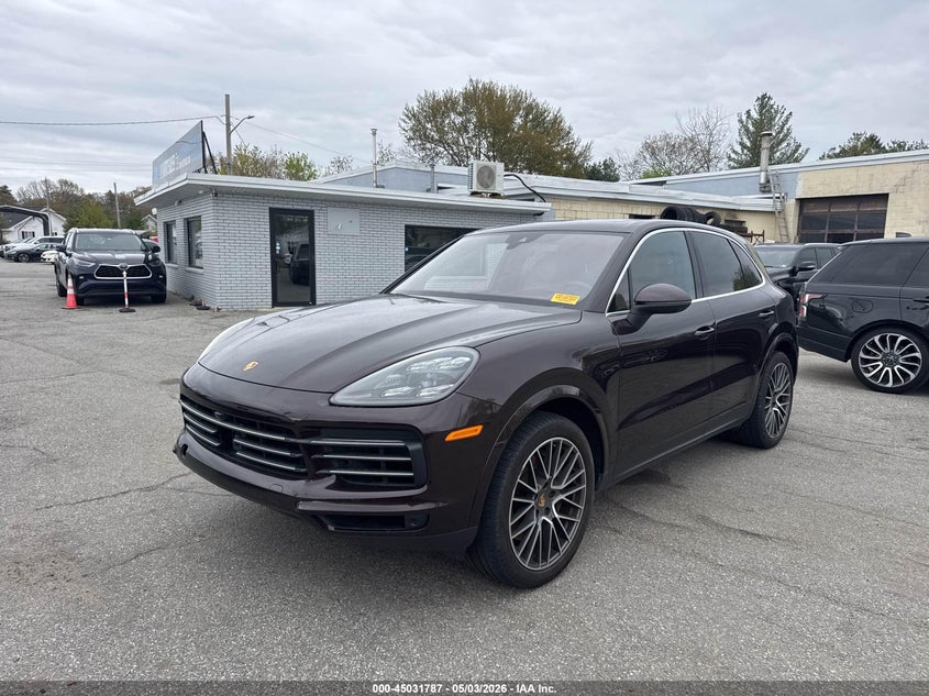 2021 Porsche Cayenne VIN WP1AA2AY2MDA03187 IAAI salvage auction — Unknown, Clear (Montana), sold $22,500 on 2026-06-06 (photo 2)