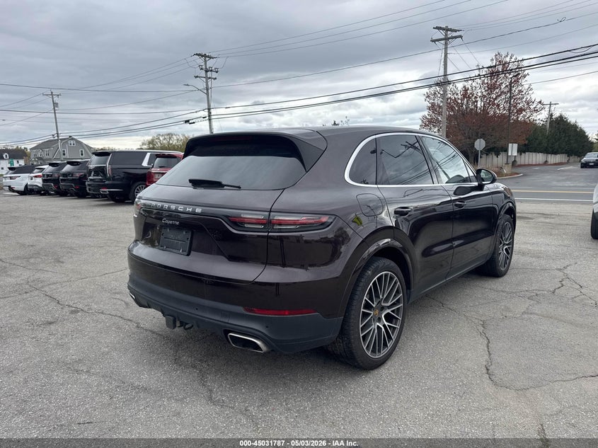 2021 Porsche Cayenne VIN WP1AA2AY2MDA03187 IAAI salvage auction — Unknown, Clear (Montana), sold $22,500 on 2026-06-06 (photo 4)