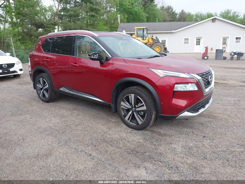 2023 Nissan Rogue VIN JN8BT3DD4PW321842 IAAI salvage auction — HAIL, Salvage (Ohio), sold $13,750 on 2026-07-06 (photo 1)