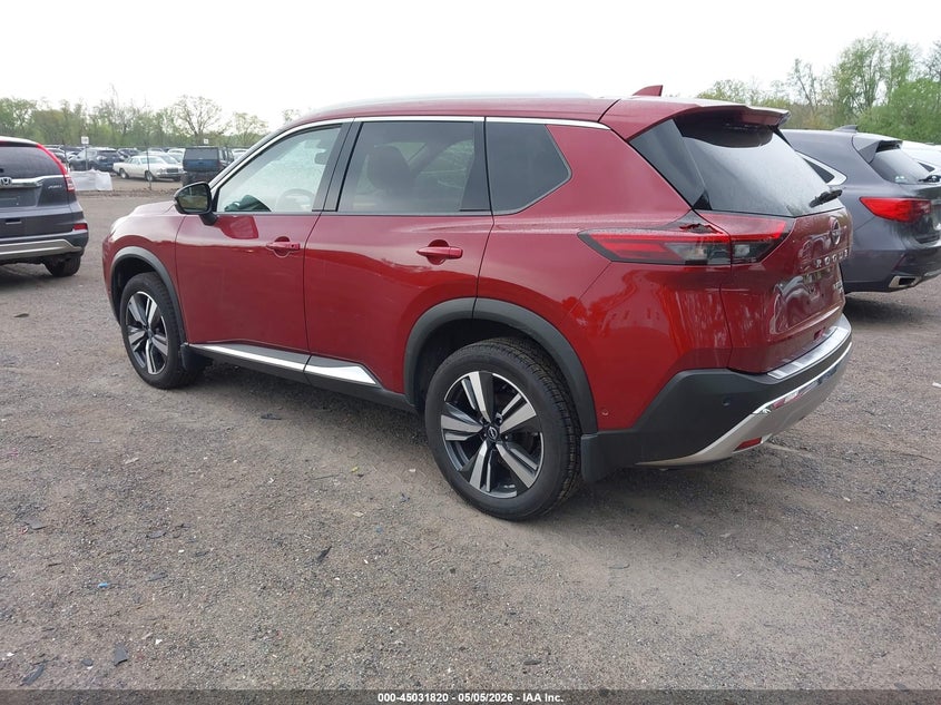 2023 Nissan Rogue VIN JN8BT3DD4PW321842 IAAI salvage auction — HAIL, Salvage (Ohio), sold $13,750 on 2026-07-06 (photo 3)