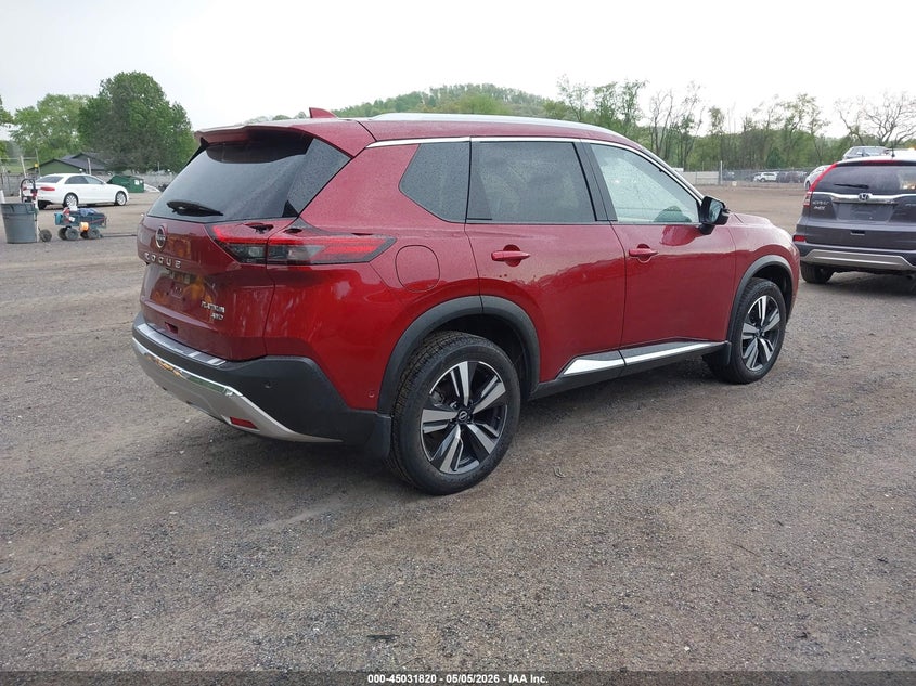 2023 Nissan Rogue VIN JN8BT3DD4PW321842 IAAI salvage auction — HAIL, Salvage (Ohio), sold $13,750 on 2026-07-06 (photo 4)