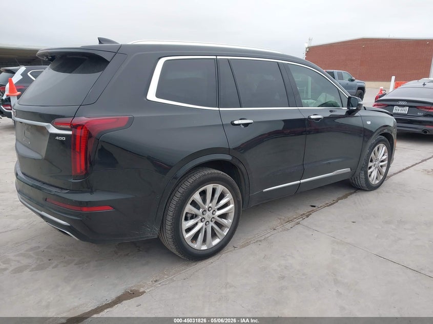 2020 Cadillac Xt6 VIN 1GYKPCRS6LZ190228 IAAI salvage auction — LEFT FRONT, Original (Texas), sold $7,950 on 2026-07-08 (photo 4)