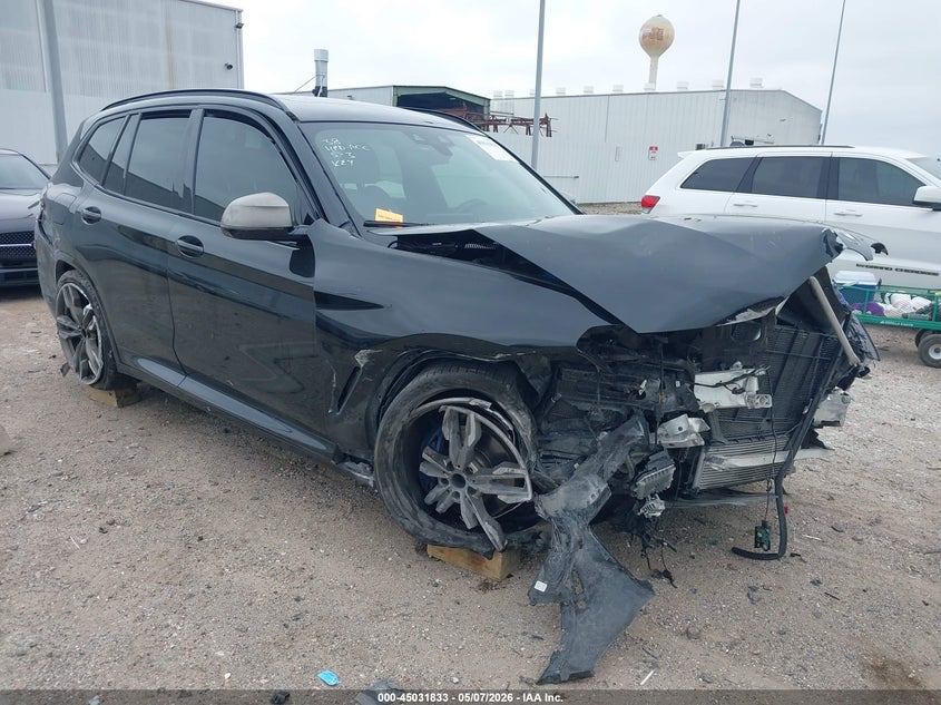 2020 BMW X3 VIN 5UXTY9C06L9D47453 IAAI salvage auction — FRONT END, Salvage (Texas), sold $3,650 on 2026-07-09 (photo 1)