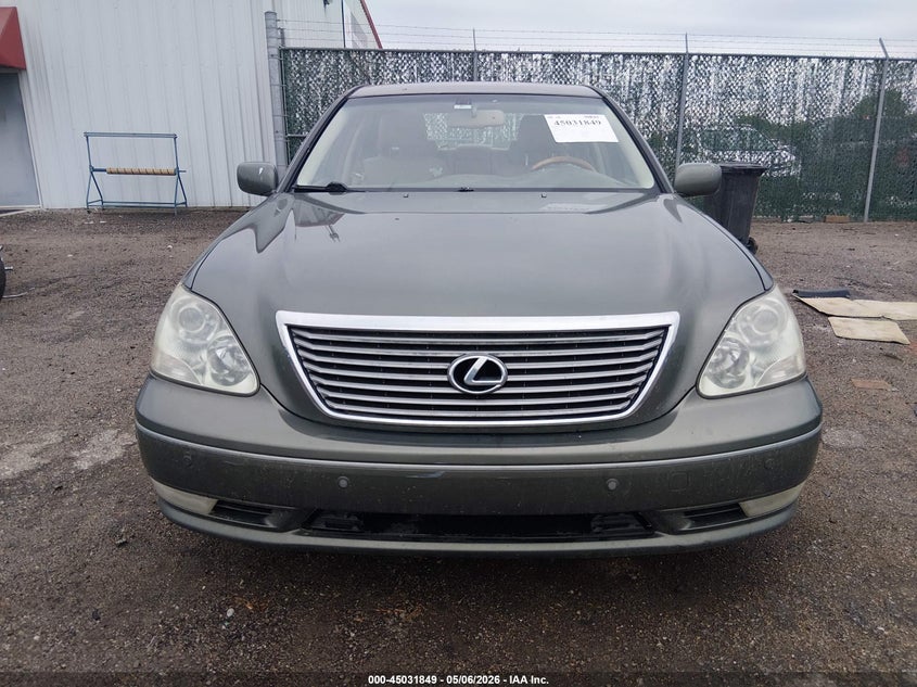 2004 Lexus Ls 430 VIN JTHBN36F140163655 IAAI salvage auction — NORMAL WEAR, Clear (Kansas), sold $750 on 2026-07-24 (photo 6)