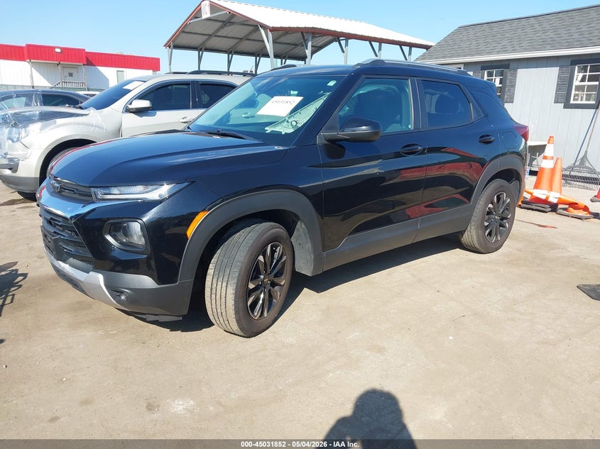 2022 Chevrolet Trailblazer VIN KL79MRSL9NB060035 IAAI salvage auction — RIGHT FRONT, Salvage - Greater Than 75% (Maryland), sold $2,550 on 2026-07-20 (photo 2)
