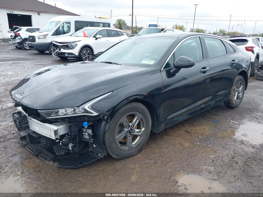 2022 Kia K5 VIN 5XXG14J28NG147871 IAAI salvage auction — RIGHT FRONT, Mv-907A (New York), sold $2,350 on 2026-07-08 (photo 2)