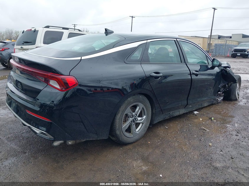 2022 Kia K5 VIN 5XXG14J28NG147871 IAAI salvage auction — RIGHT FRONT, Mv-907A (New York), sold $2,350 on 2026-07-08 (photo 4)
