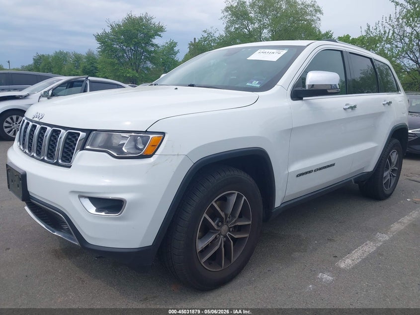 2017 Jeep Grand cherokee VIN 1C4RJFBG6HC628107 IAAI salvage auction — LEFT SIDE, Clear (New Jersey), sold $3,450 on 2026-08-03 (photo 2)