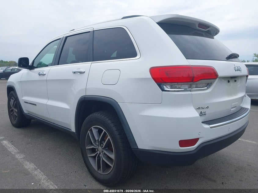 2017 Jeep Grand cherokee VIN 1C4RJFBG6HC628107 IAAI salvage auction — LEFT SIDE, Clear (New Jersey), sold $3,450 on 2026-08-03 (photo 3)