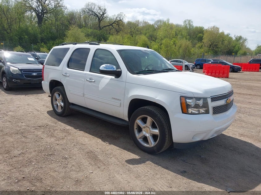2013 Chevrolet Tahoe VIN 1GNSKAE03DR253078 IAAI salvage auction — HAIL, Salvage (Illinois), sold $1,100 on 2026-07-31 (photo 1)