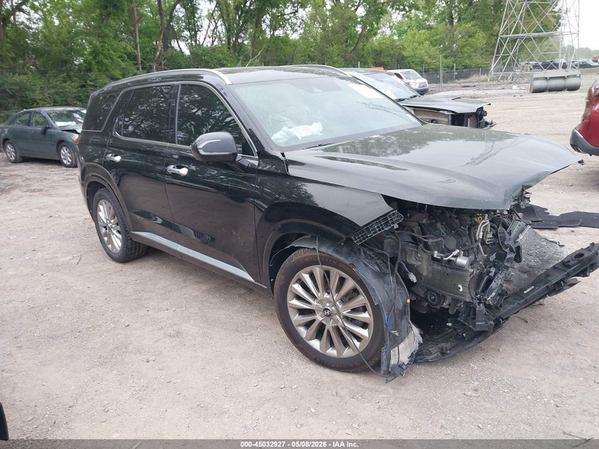 2020 Hyundai Palisade VIN KM8R5DHE3LU163167 IAAI salvage auction — FRONT END, Salvage (Indiana), sold $4,425 on 2026-07-15 (photo 1)