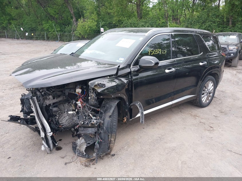 2020 Hyundai Palisade VIN KM8R5DHE3LU163167 IAAI salvage auction — FRONT END, Salvage (Indiana), sold $4,425 on 2026-07-15 (photo 2)