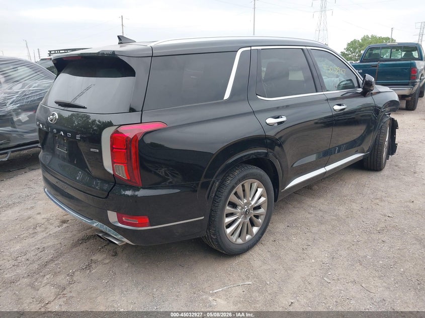 2020 Hyundai Palisade VIN KM8R5DHE3LU163167 IAAI salvage auction — FRONT END, Salvage (Indiana), sold $4,425 on 2026-07-15 (photo 4)
