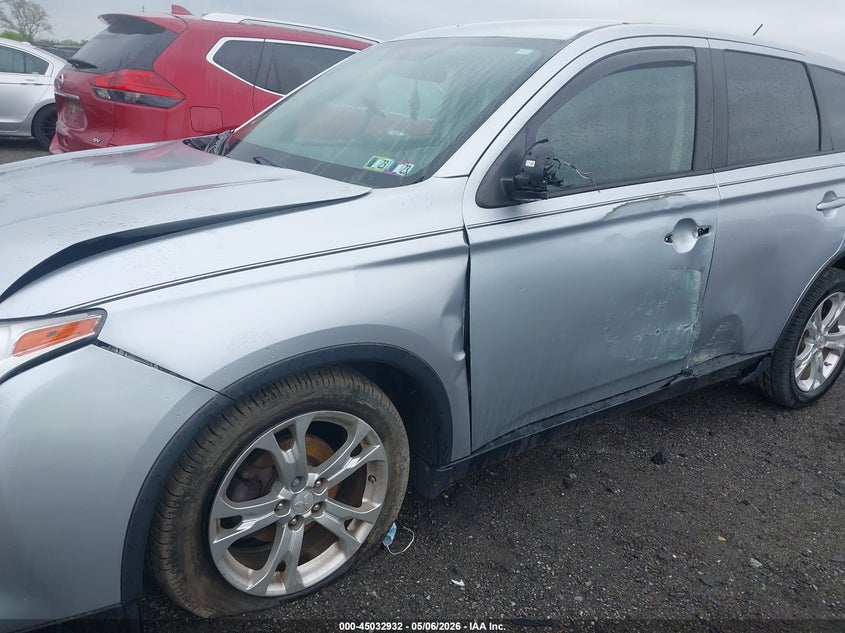 2015 Mitsubishi Outlander VIN JA4AZ3A32FZ003209 IAAI salvage auction — FRONT END, Salvage - Greater Than 75% (Maryland), sold $1,550 on 2026-07-13 (photo 6)