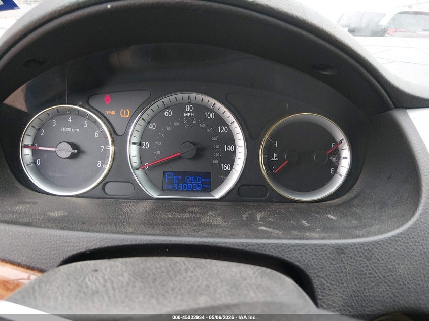 2009 Hyundai Sonata VIN 5NPEU46C99H488352 IAAI salvage auction — LEFT & RIGHT, Salvage (Texas), sold $25 on 2026-07-23 (photo 7)