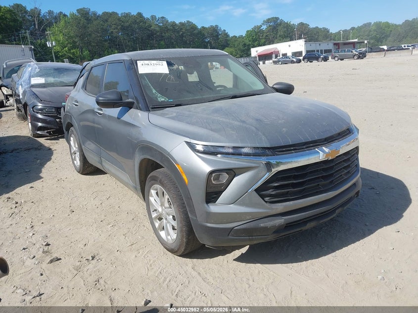2025 Chevrolet Trailblazer VIN KL79MMSP5SB083040 IAAI salvage auction — LEFT SIDE, Salvage (Georgia), sold $2,600 on 2026-07-14 (photo 1)