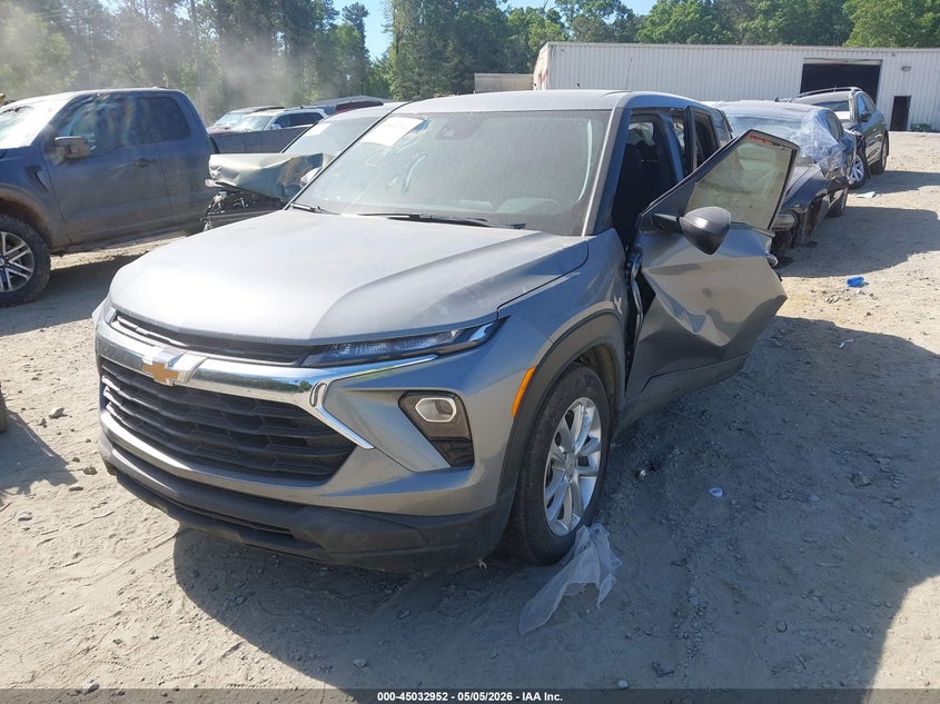 2025 Chevrolet Trailblazer VIN KL79MMSP5SB083040 IAAI salvage auction — LEFT SIDE, Salvage (Georgia), sold $2,600 on 2026-07-14 (photo 2)