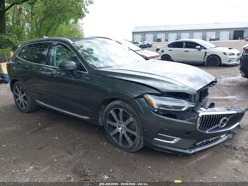 2018 Volvo Xc60 VIN YV4A22RLXJ1050100 IAAI salvage auction — FRONT END, Salvage (Indiana), sold $2,400 on 2026-07-29 (photo 1)