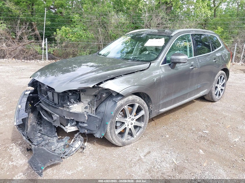 2018 Volvo Xc60 VIN YV4A22RLXJ1050100 IAAI salvage auction — FRONT END, Salvage (Indiana), sold $2,400 on 2026-07-29 (photo 2)
