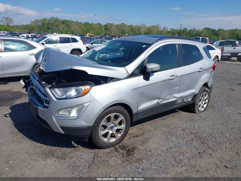 2018 Ford Ecosport VIN MAJ3P1TEXJC217809 IAAI salvage auction — FRONT END, Salvage - Greater Than 75% (Maryland), sold $700 on 2026-07-27 (photo 2)