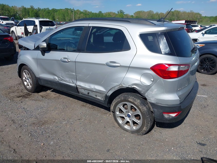 2018 Ford Ecosport VIN MAJ3P1TEXJC217809 IAAI salvage auction — FRONT END, Salvage - Greater Than 75% (Maryland), sold $700 on 2026-07-27 (photo 3)