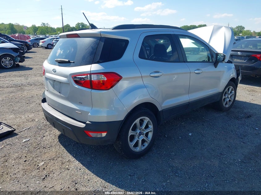 2018 Ford Ecosport VIN MAJ3P1TEXJC217809 IAAI salvage auction — FRONT END, Salvage - Greater Than 75% (Maryland), sold $700 on 2026-07-27 (photo 4)