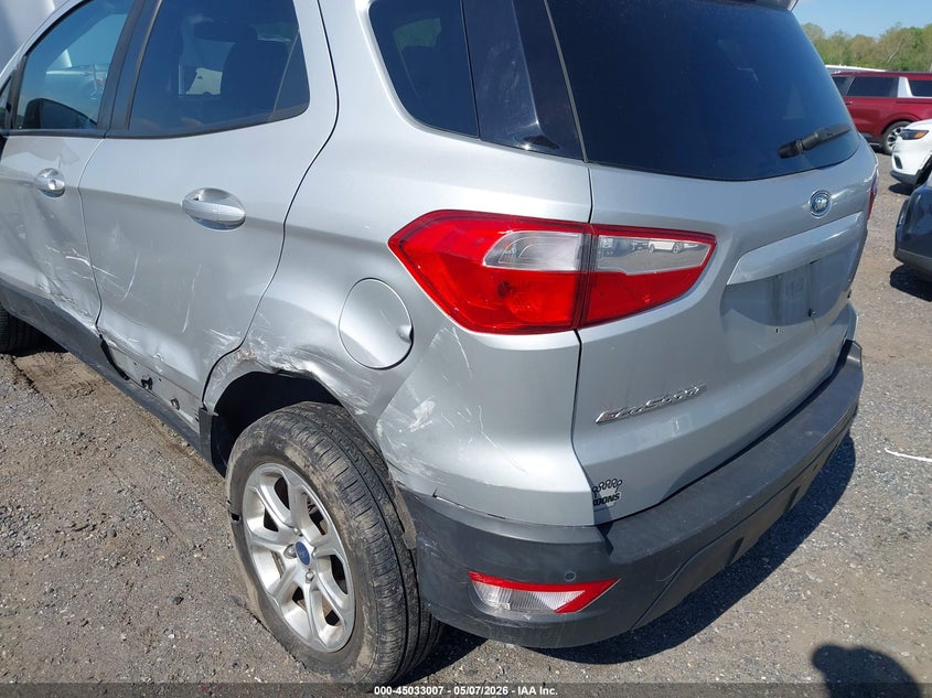 2018 Ford Ecosport VIN MAJ3P1TEXJC217809 IAAI salvage auction — FRONT END, Salvage - Greater Than 75% (Maryland), sold $700 on 2026-07-27 (photo 6)