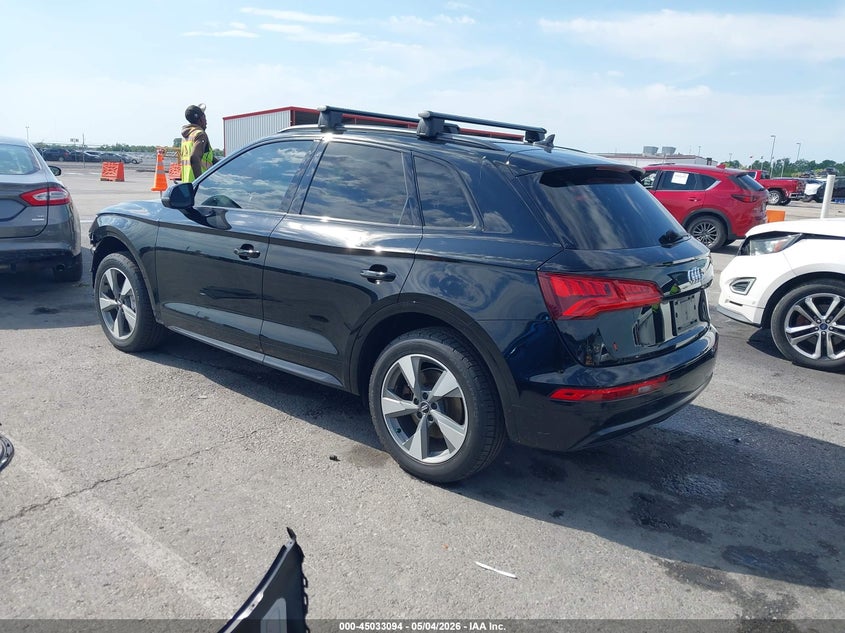 2020 Audi Q5 VIN WA1ANAFY8L2100827 IAAI salvage auction — FRONT END, Salvage (Illinois), sold $9,250 on 2026-07-07 (photo 3)
