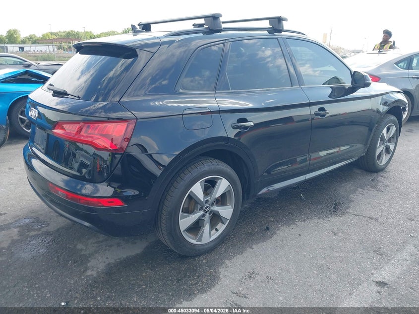 2020 Audi Q5 VIN WA1ANAFY8L2100827 IAAI salvage auction — FRONT END, Salvage (Illinois), sold $9,250 on 2026-07-07 (photo 4)