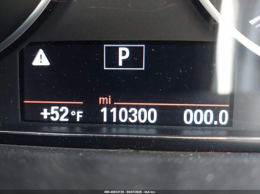 2015 BMW 3er VIN WBA3C3G54FNS73037 IAAI salvage auction — FRONT END, Salvage (Idaho), sold $25 on 2026-07-28 (photo 7)