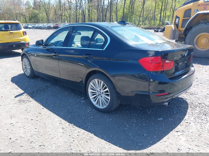 2015 BMW 3er VIN WBA3C3G54FNS73037 IAAI salvage auction — FRONT END, Salvage (Idaho), sold $25 on 2026-07-28 (photo 3)