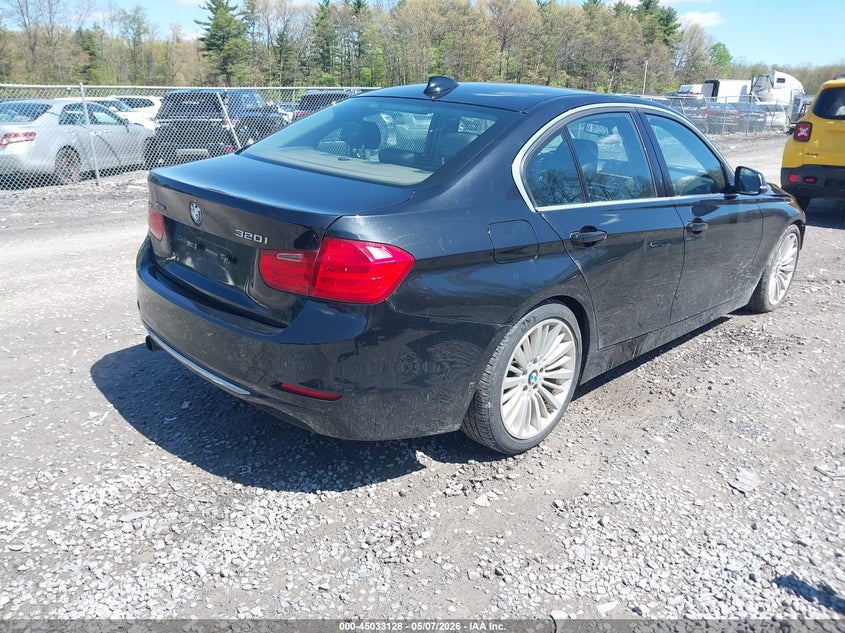 2015 BMW 3er VIN WBA3C3G54FNS73037 IAAI salvage auction — FRONT END, Salvage (Idaho), sold $25 on 2026-07-28 (photo 4)