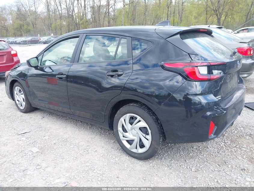 2025 Subaru Impreza VIN JF1GUABC6S8282770 IAAI salvage auction — FRONT END, Salvage (Massachusetts), sold $2,050 on 2026-07-15 (photo 3)