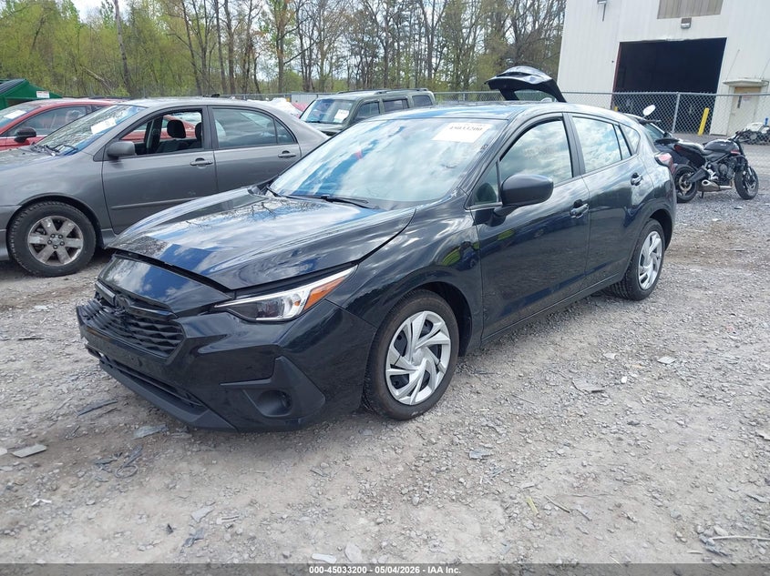 2025 Subaru Impreza VIN JF1GUABC6S8282770 IAAI salvage auction — FRONT END, Salvage (Massachusetts), sold $2,050 on 2026-07-15 (photo 2)