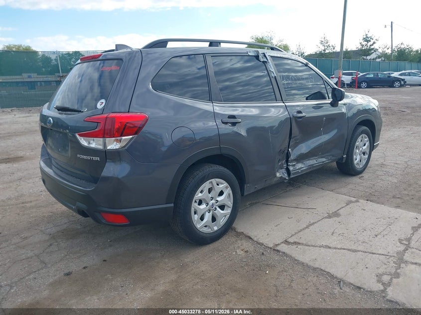 2020 Subaru Forester VIN JF2SKADC6LH517453 IAAI salvage auction — SIDE, Salvage (Indiana), sold $3,250 on 2026-07-09 (photo 4)