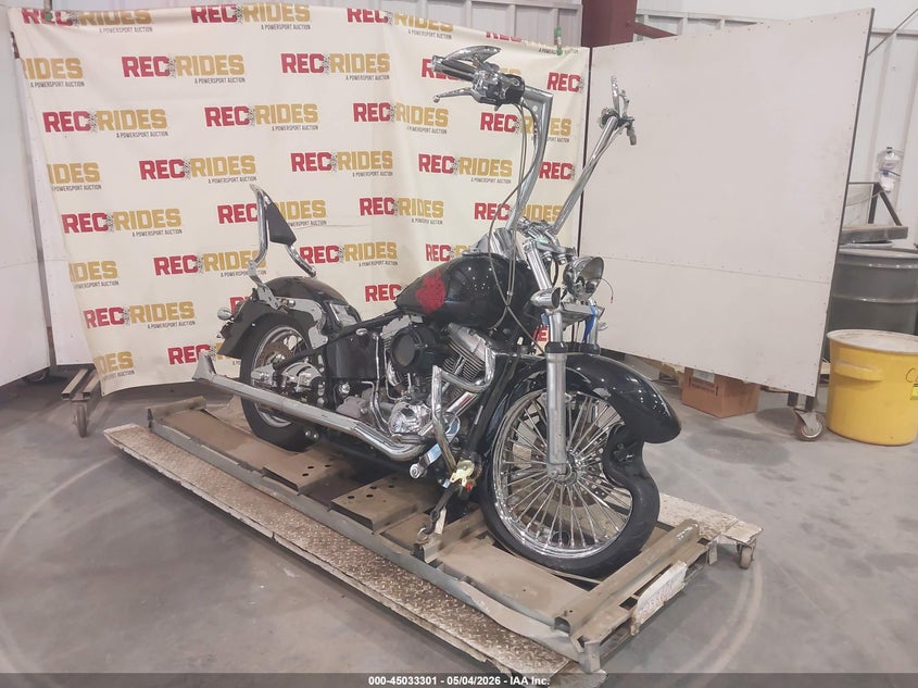 2003 Harley-davidson Fxsti VIN 1HD1BVB163Y105230 IAAI salvage auction — FRONT END, Salvage (Georgia), sold $500 on 2026-09-06 (photo 1)