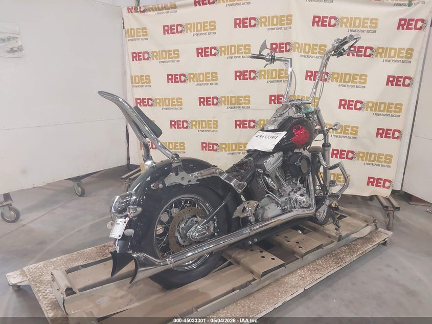 2003 Harley-davidson Fxsti VIN 1HD1BVB163Y105230 IAAI salvage auction — FRONT END, Salvage (Georgia), sold $500 on 2026-09-06 (photo 4)