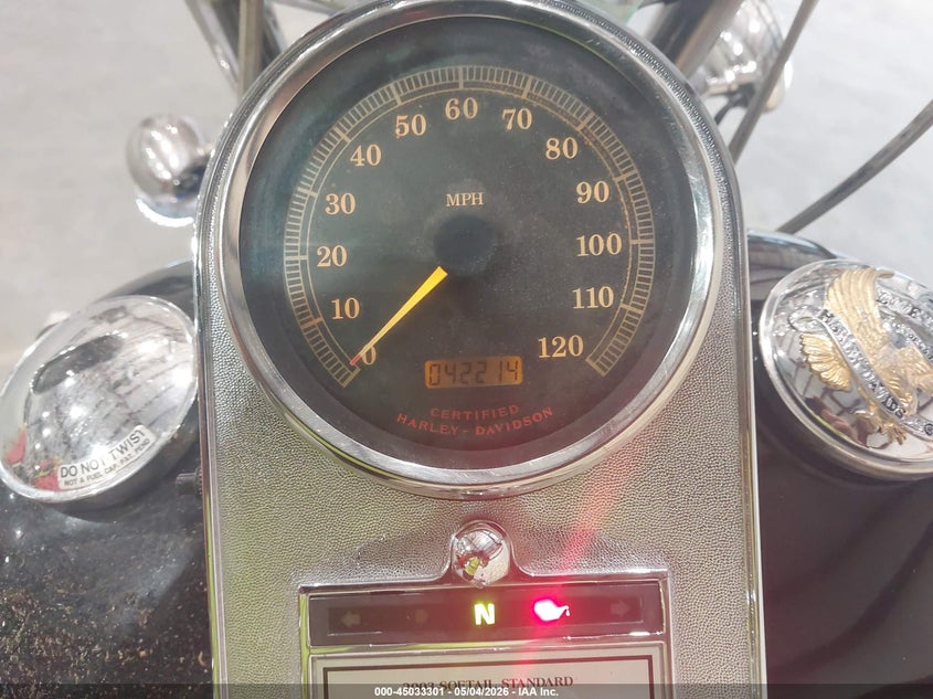 2003 Harley-davidson Fxsti VIN 1HD1BVB163Y105230 IAAI salvage auction — FRONT END, Salvage (Georgia), sold $500 on 2026-09-06 (photo 7)