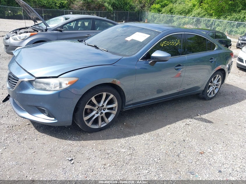 2014 Mazda 6 VIN JM1GJ1W56E1100920 IAAI salvage auction — FRONT END, Salvage (Ohio), sold $300 on 2026-07-28 (photo 2)
