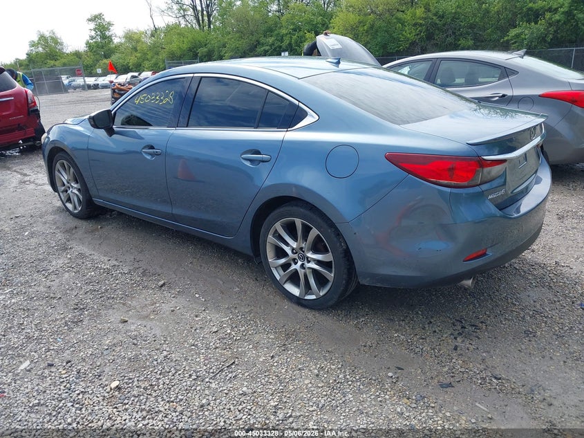2014 Mazda 6 VIN JM1GJ1W56E1100920 IAAI salvage auction — FRONT END, Salvage (Ohio), sold $300 on 2026-07-28 (photo 3)