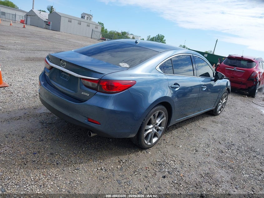 2014 Mazda 6 VIN JM1GJ1W56E1100920 IAAI salvage auction — FRONT END, Salvage (Ohio), sold $300 on 2026-07-28 (photo 4)