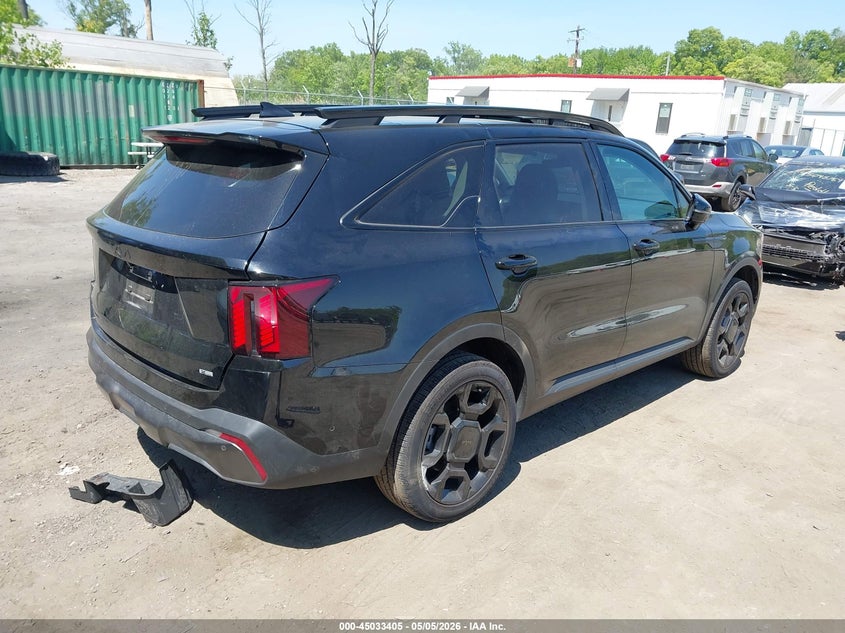 2025 Kia Sorento VIN 5XYRKDJFXSG335971 IAAI salvage auction — LEFT SIDE, Salvage - Greater Than 75% (Maryland), sold $12,050 on 2026-07-14 (photo 4)