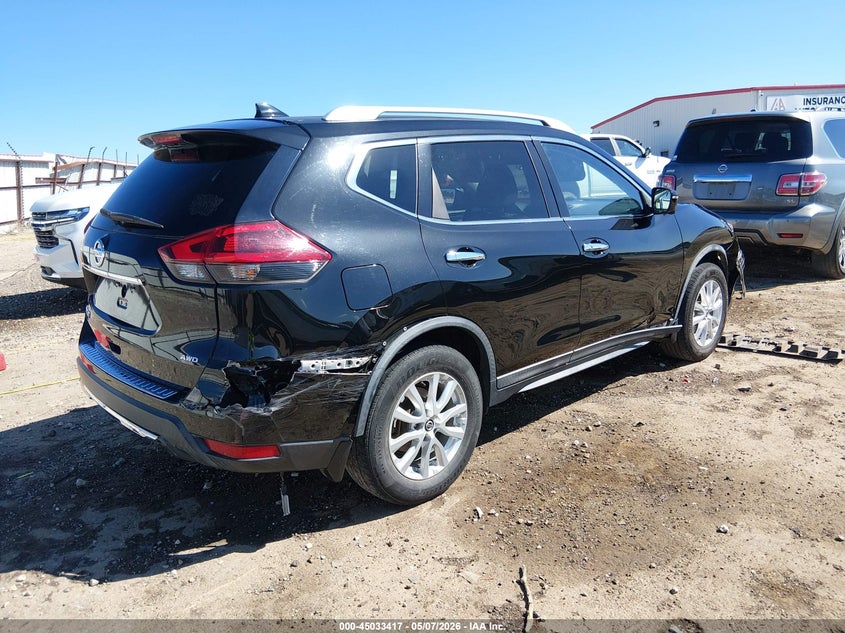 2018 Nissan Rogue VIN KNMAT2MV1JP560812 IAAI salvage auction — RIGHT SIDE, Clear (Arkansas), sold $4,300 on 2026-07-30 (photo 4)