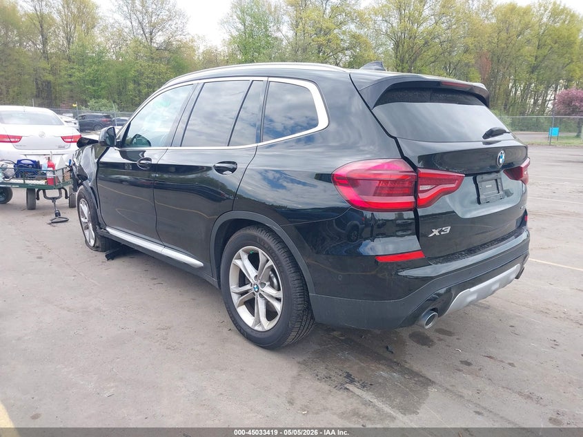2021 BMW X3 VIN 5UXTY5C04M9G61225 IAAI salvage auction — FRONT END, Salvage (Idaho), sold $3,950 on 2026-07-09 (photo 3)