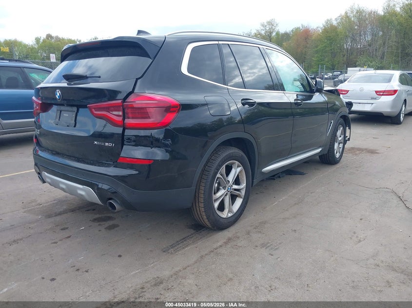 2021 BMW X3 VIN 5UXTY5C04M9G61225 IAAI salvage auction — FRONT END, Salvage (Idaho), sold $3,950 on 2026-07-09 (photo 4)