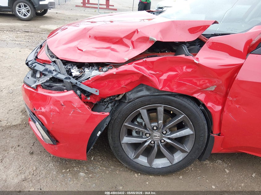2020 Honda Civic VIN 2HGFC1F3XLH680287 IAAI salvage auction — LEFT FRONT, Salvage (Louisiana), sold $4,050 on 2026-07-31 (photo 6)
