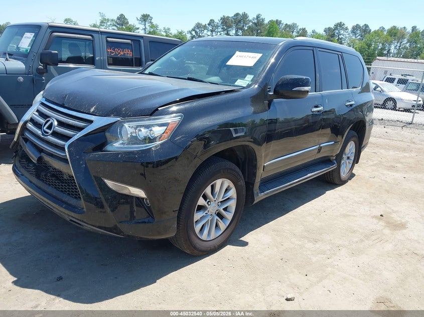 2015 Lexus Gx VIN JTJBM7FX2F5109756 IAAI salvage auction — FRONT END, Salvage (Virginia), sold $10,600 on 2026-07-10 (photo 2)