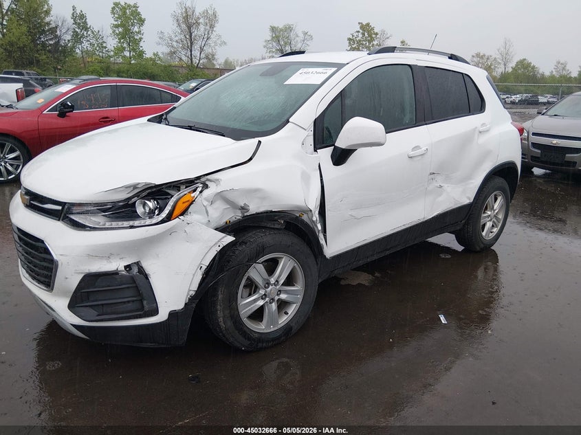2022 Chevrolet Trax VIN KL7CJPSM0NB564615 IAAI salvage auction — LEFT FRONT, Salvage (Ohio), sold $2,825 on 2026-07-07 (photo 2)