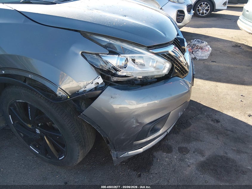 2017 Nissan Murano VIN 5N1AZ2MH4HN140312 IAAI salvage auction — RIGHT FRONT, Clear (Wyoming), sold $2,550 on 2026-07-09 (photo 6)